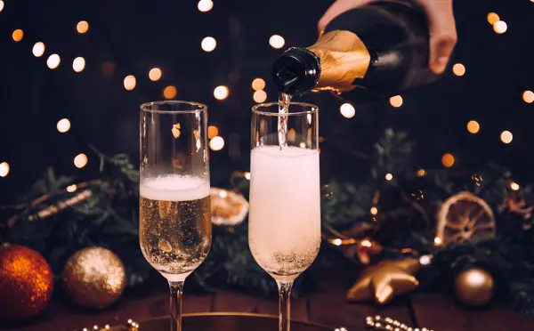Pouring Champagne