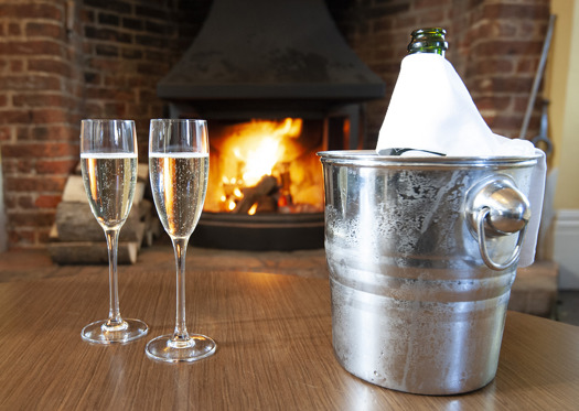 Sparkling Spring and Seafood at the Crown and Castle Orford