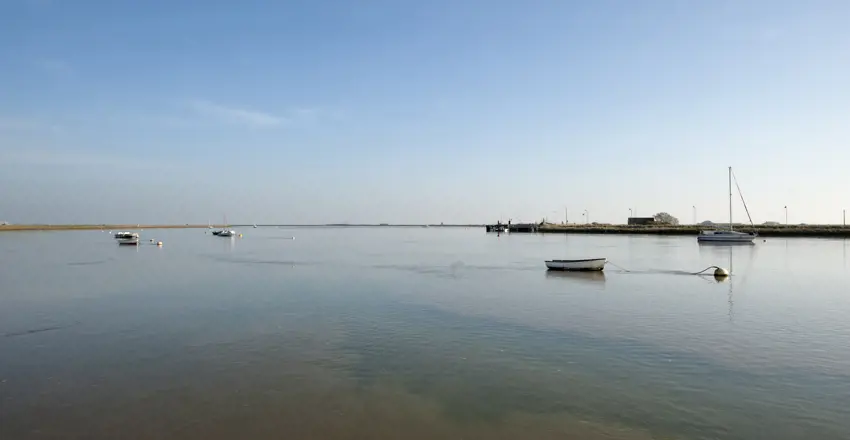 Estuary walk in Orford, Suffolk