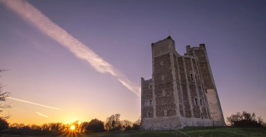 Orford Castle Sunset 