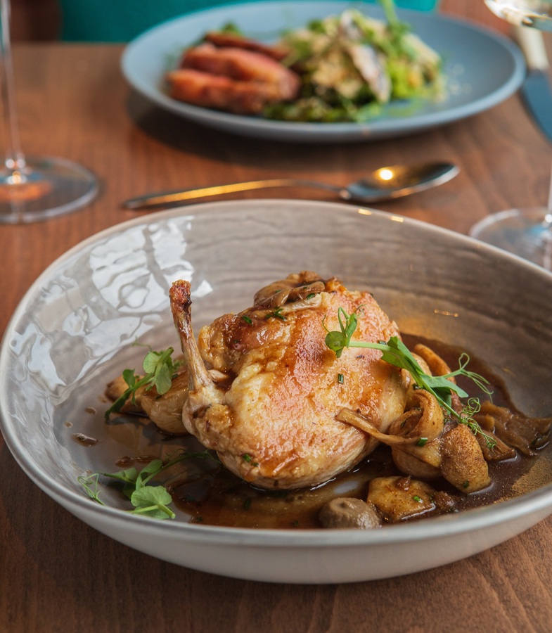 The Crown and Castle, Orford, Local chicken breast dish
